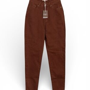 🤎 NWT Meshki Brown Denim Jeans – Size 10